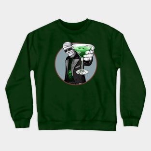 The Invisible Man drinks Absinthe Crewneck Sweatshirt